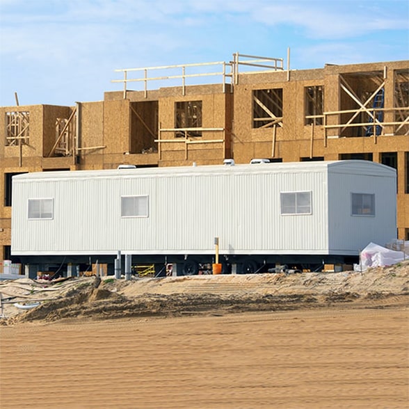 construction & jobsite shower trailers are equipped with hot water capabilities for a comfortable shower experience